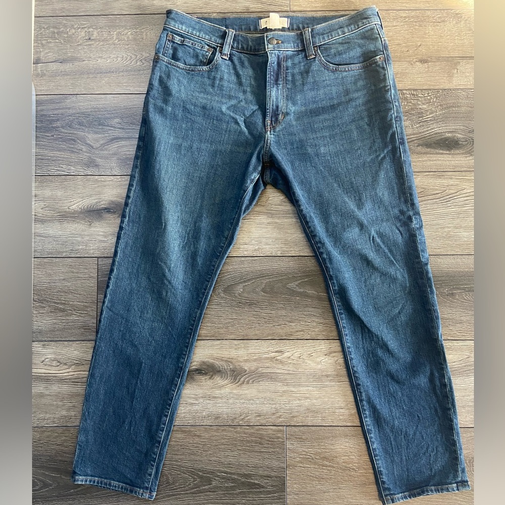 Madewell Men's Blue Jeans 36x30 slim fit